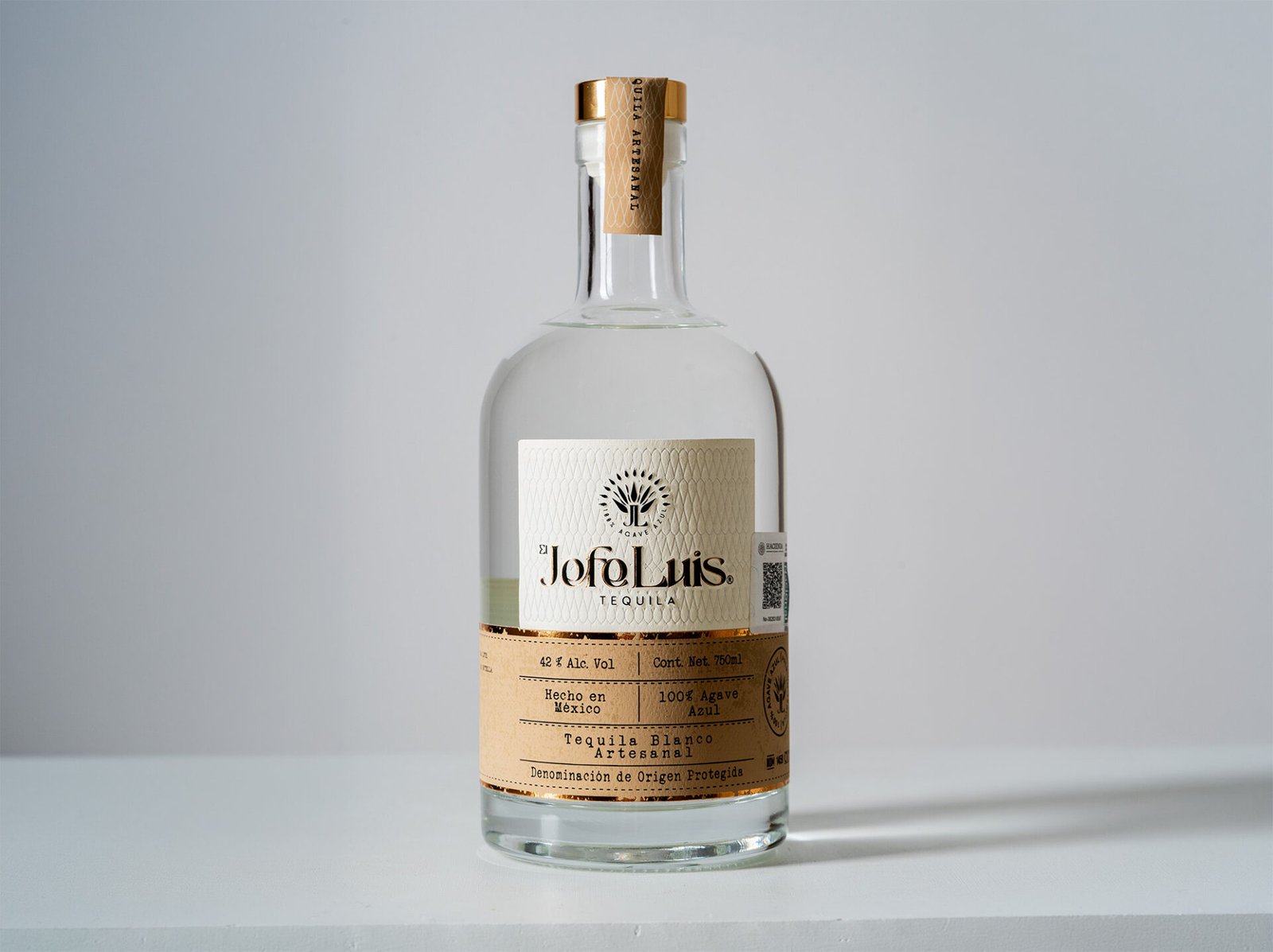 Tequila Blanco Artesanal 42 % Alc. Vol.