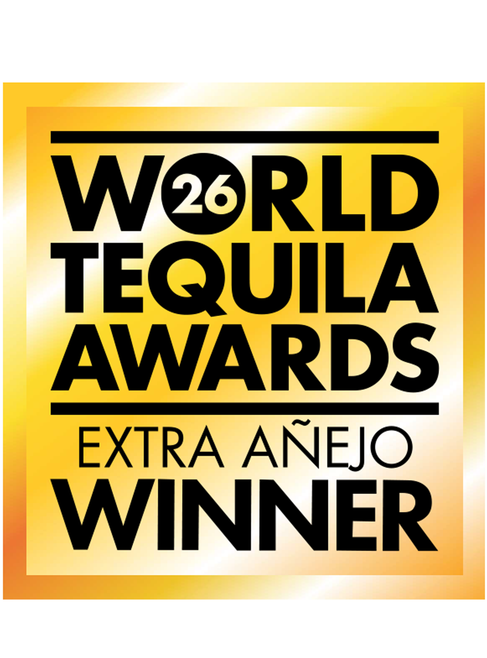 World Tequila Awards 26 Gold Winner